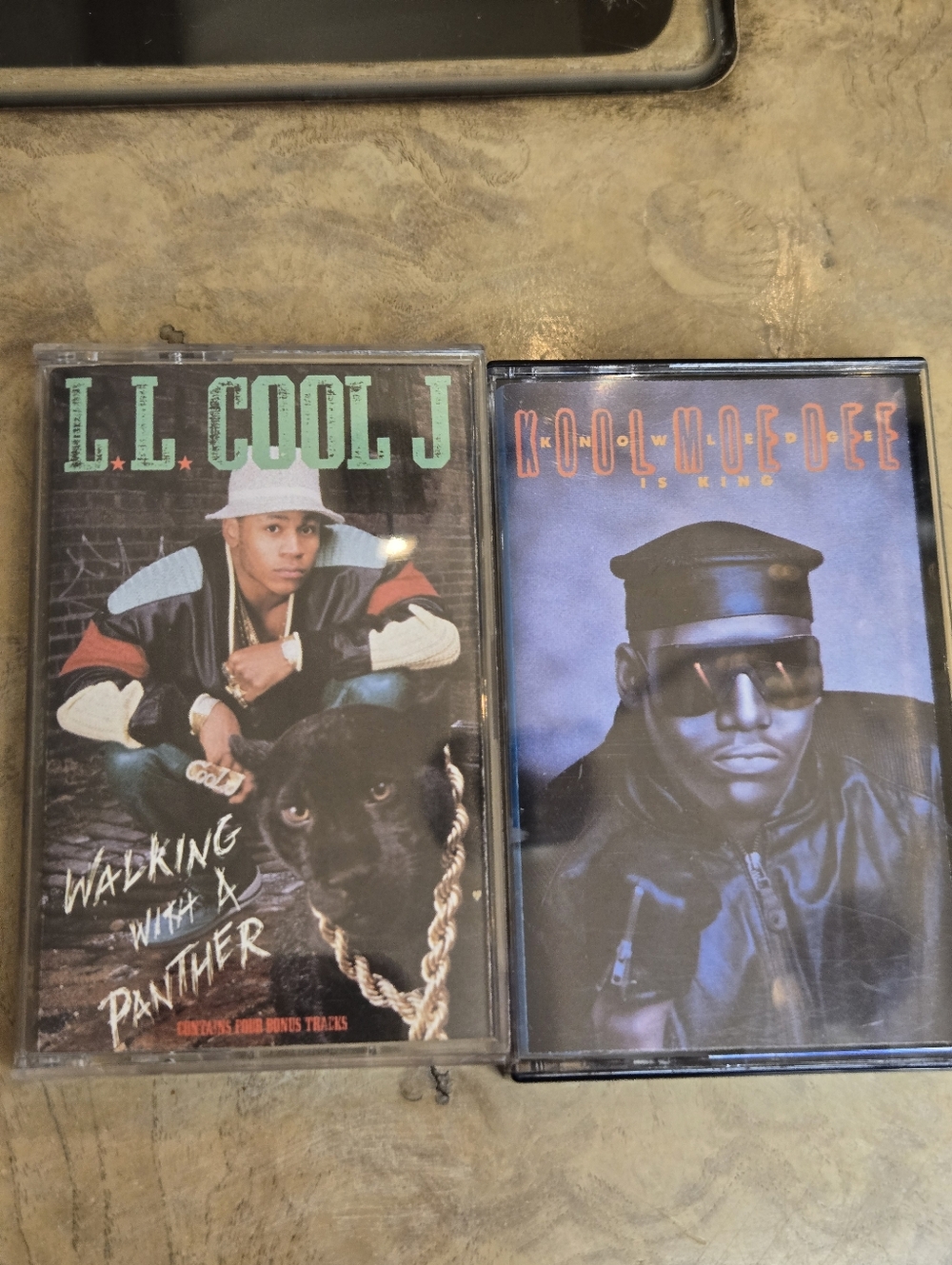 L.L. Cool J "Walking With A Panther" And Kool Moe Dee "Knowledge Is King" Vtg